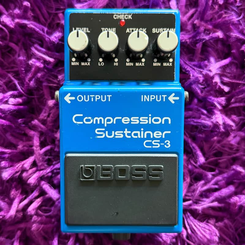 Boss CS-3 Compression Sustainer front