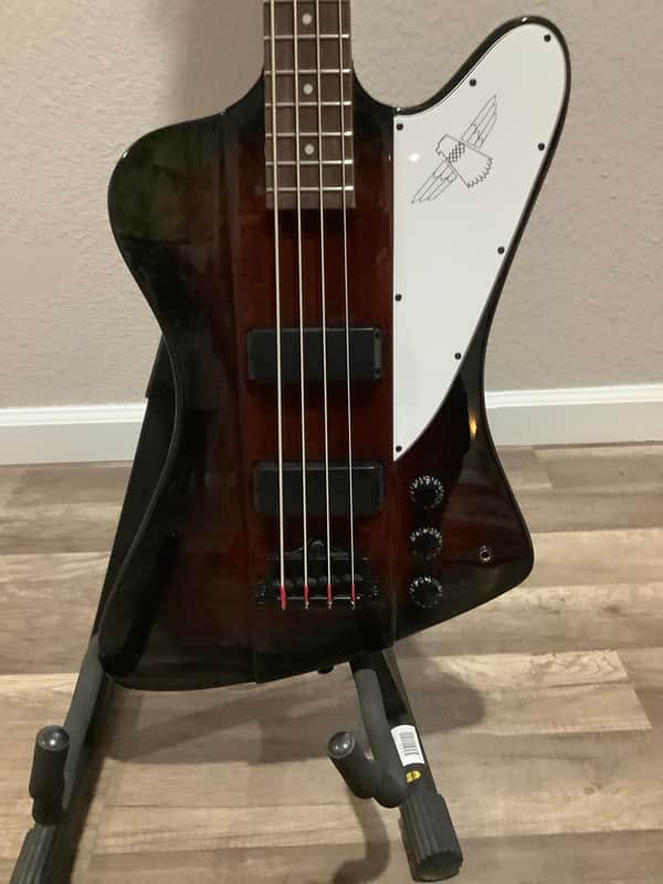 Epiphone Thunderbird Bass guitar detail