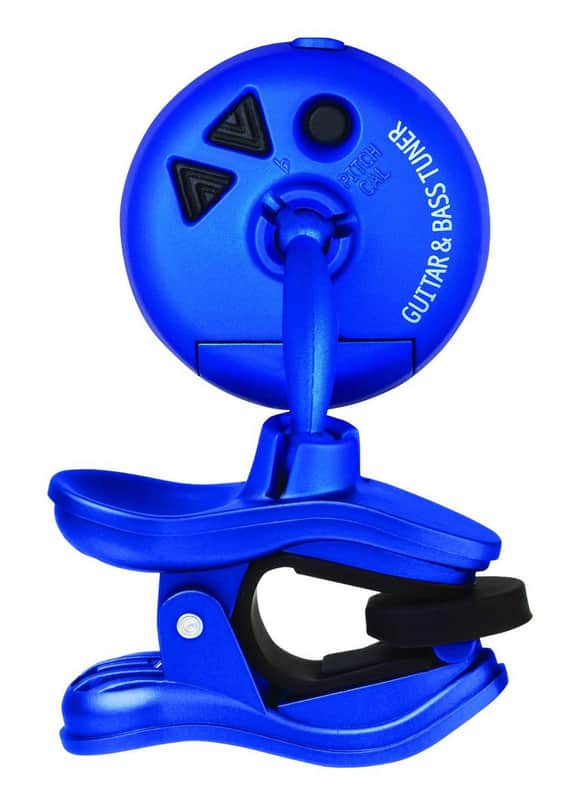 Snark clip-on guitar tuner detail
