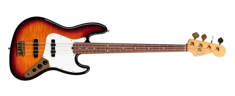 Fender 50th Anniversary Jazz Bass 1996 — Antique Sunburst