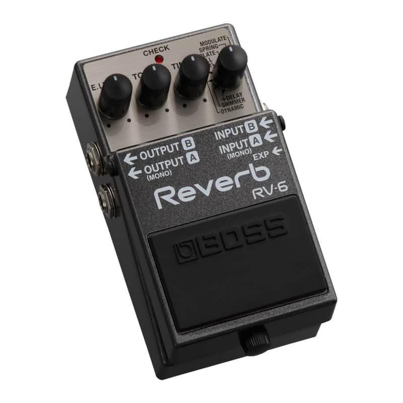 Boss RV-6 Reverb detail
