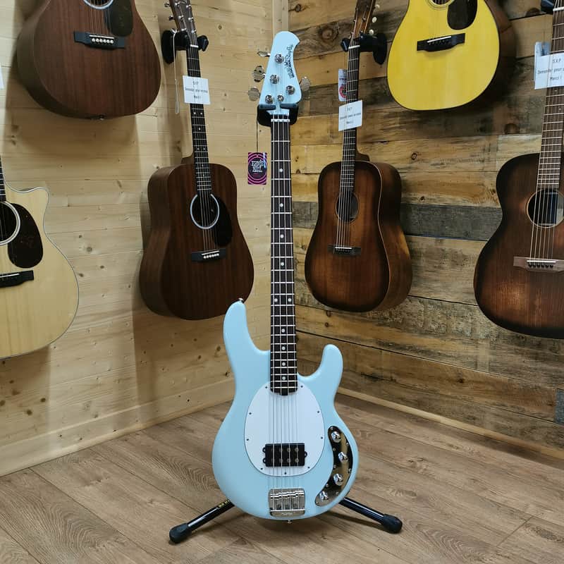 Music Man StingRay 4 bass guitar detail