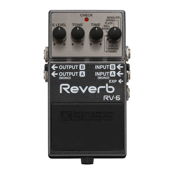 Boss RV-6 Reverb front