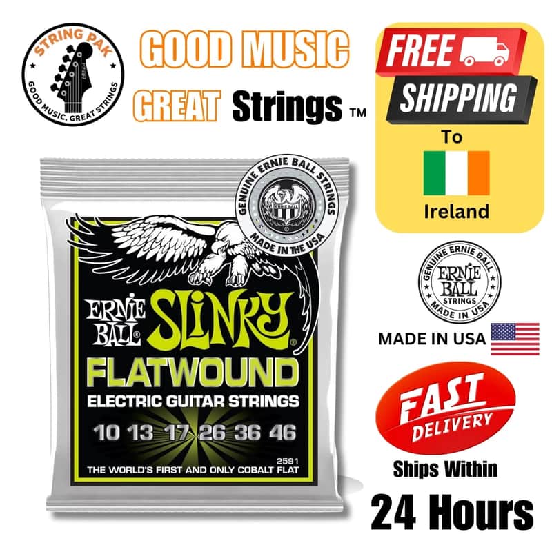 Ernie Ball Regular Slinky guitar strings front