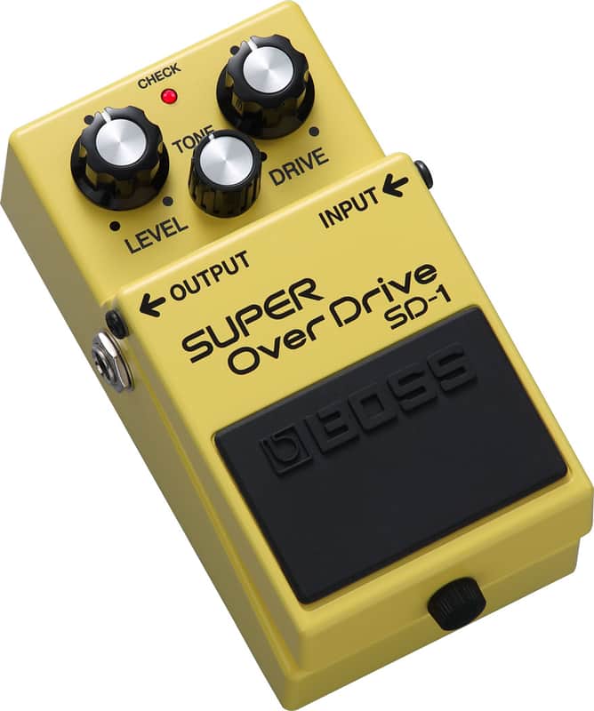 Boss SD-1 Super OverDrive detail